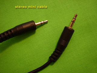 stereo mini cable